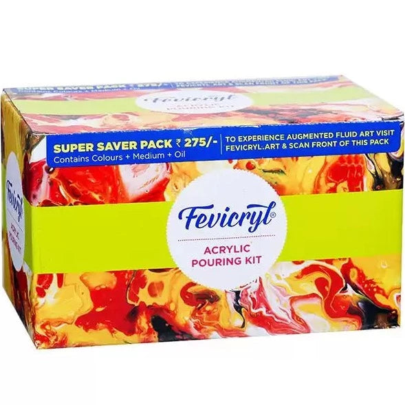 Fevicryl Acrylic Pouring Kit.[3x 100ml]