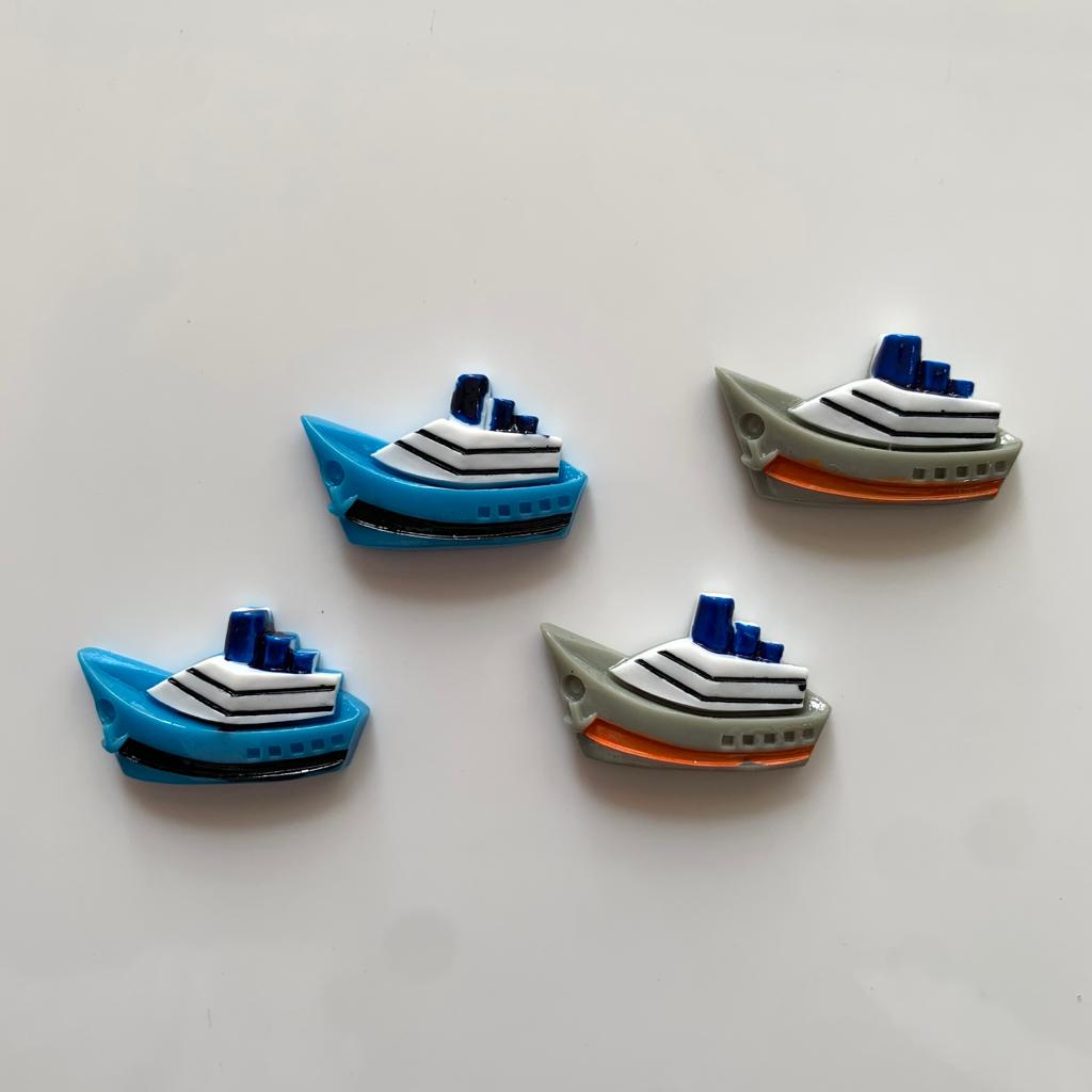 Ship Cruise Miniature Pack Of 4