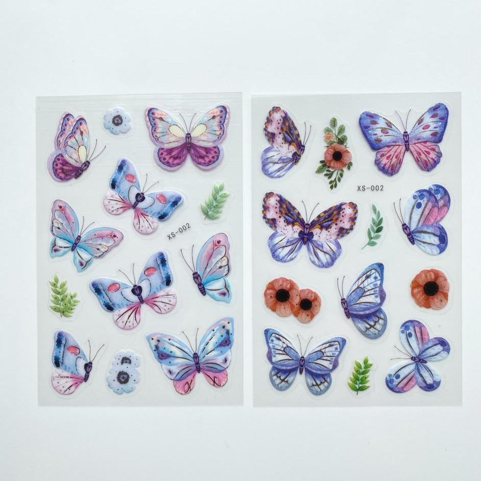 Butterfly  sticker-A1