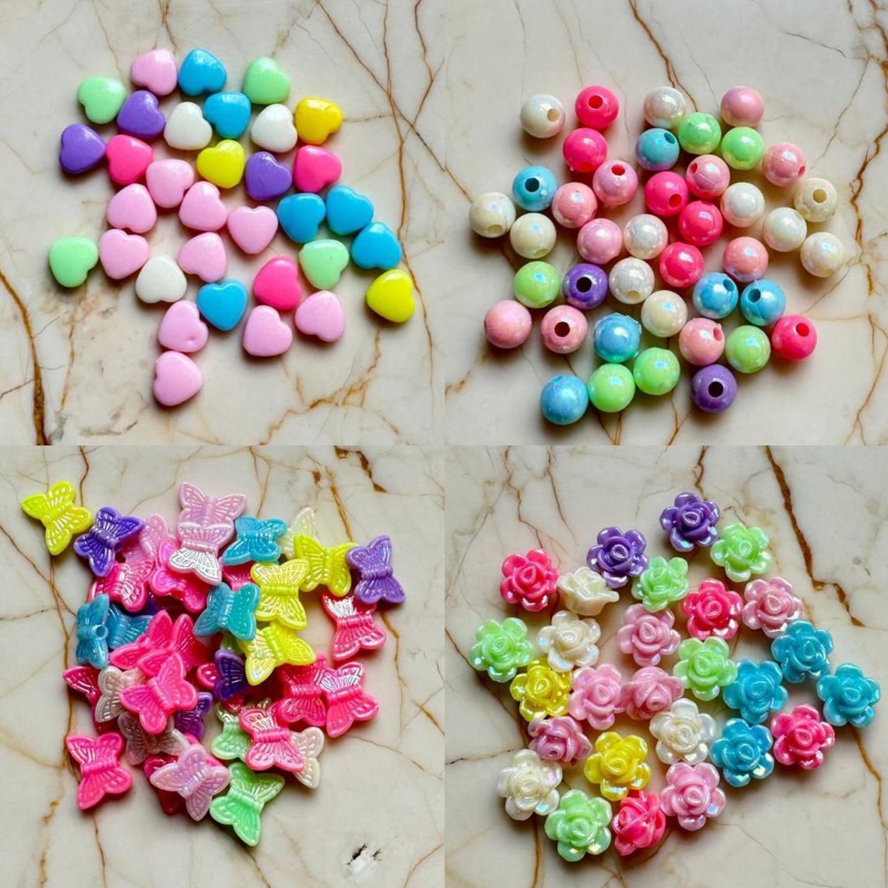 Multicolor Rakhi Beads
