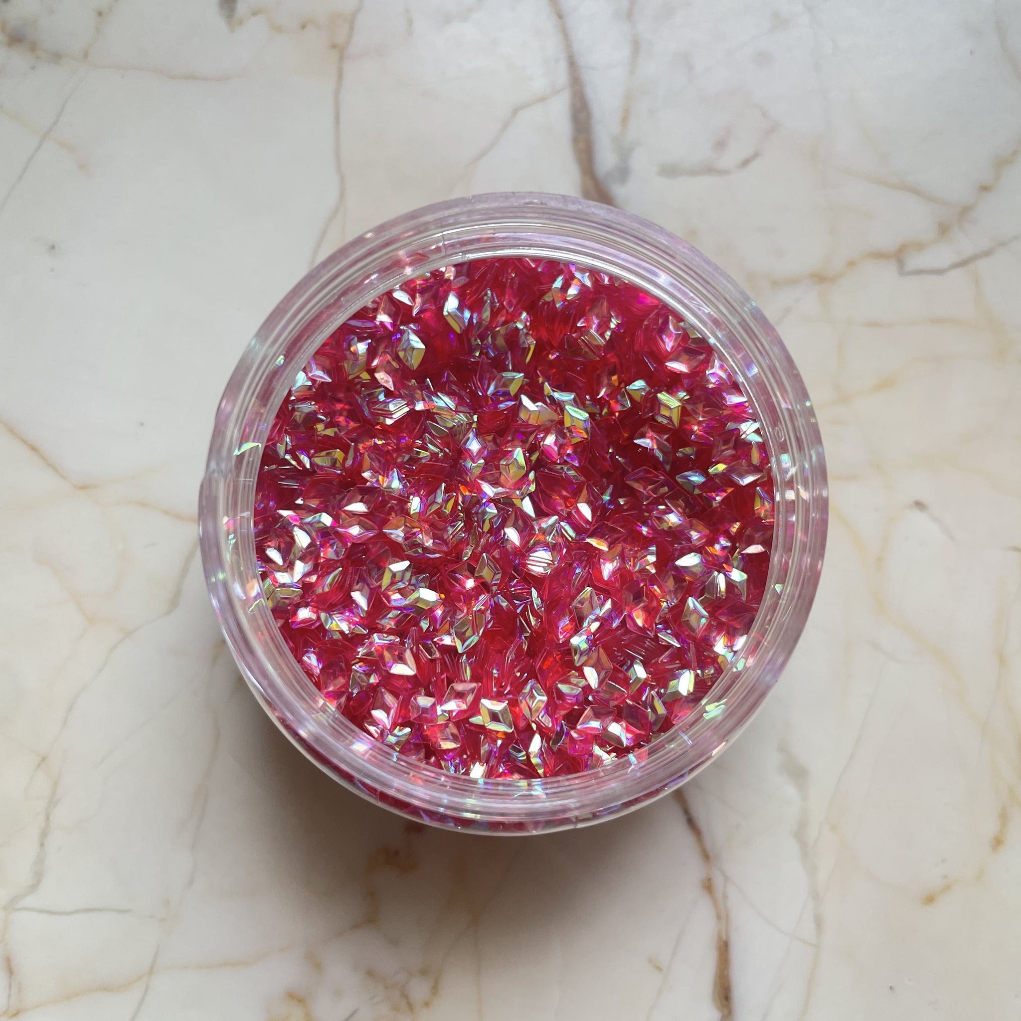 Pink Holo Mini Diamond - Harsh Resin Store