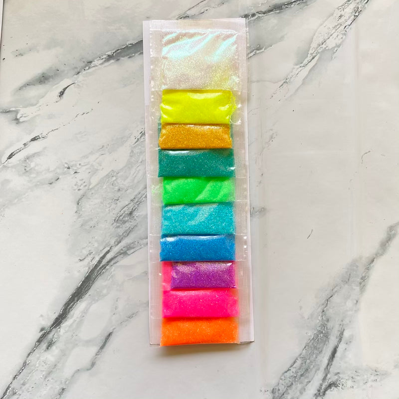Neon Glitter Sample Pack