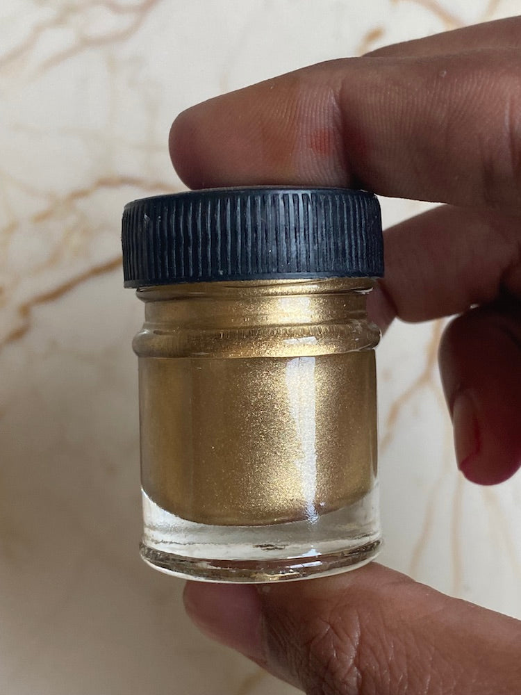 Gold Metallic Paste Pigment
