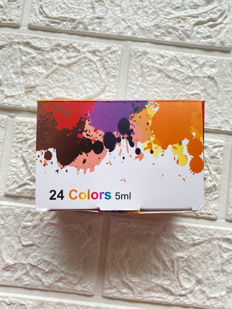 Resin pigment set of 24 colours