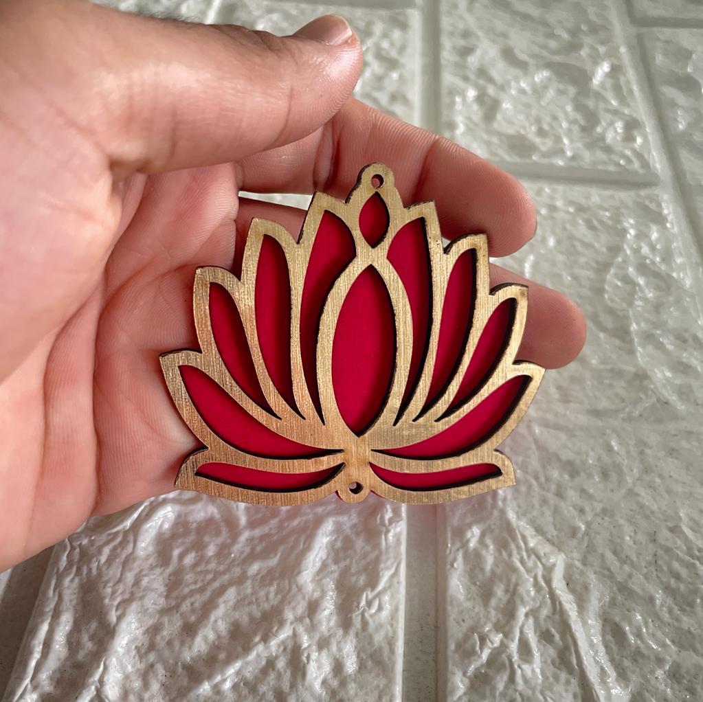 Acrylic Lotus Cutout