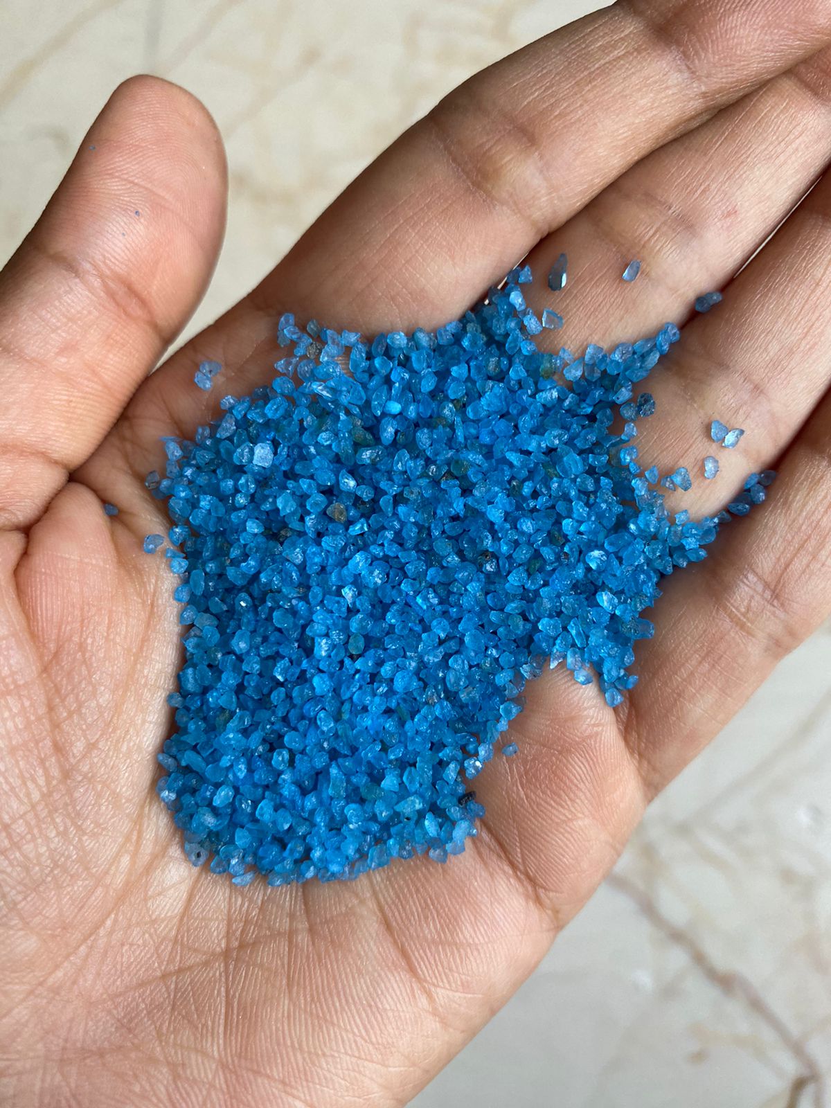 Blue Sand Granules