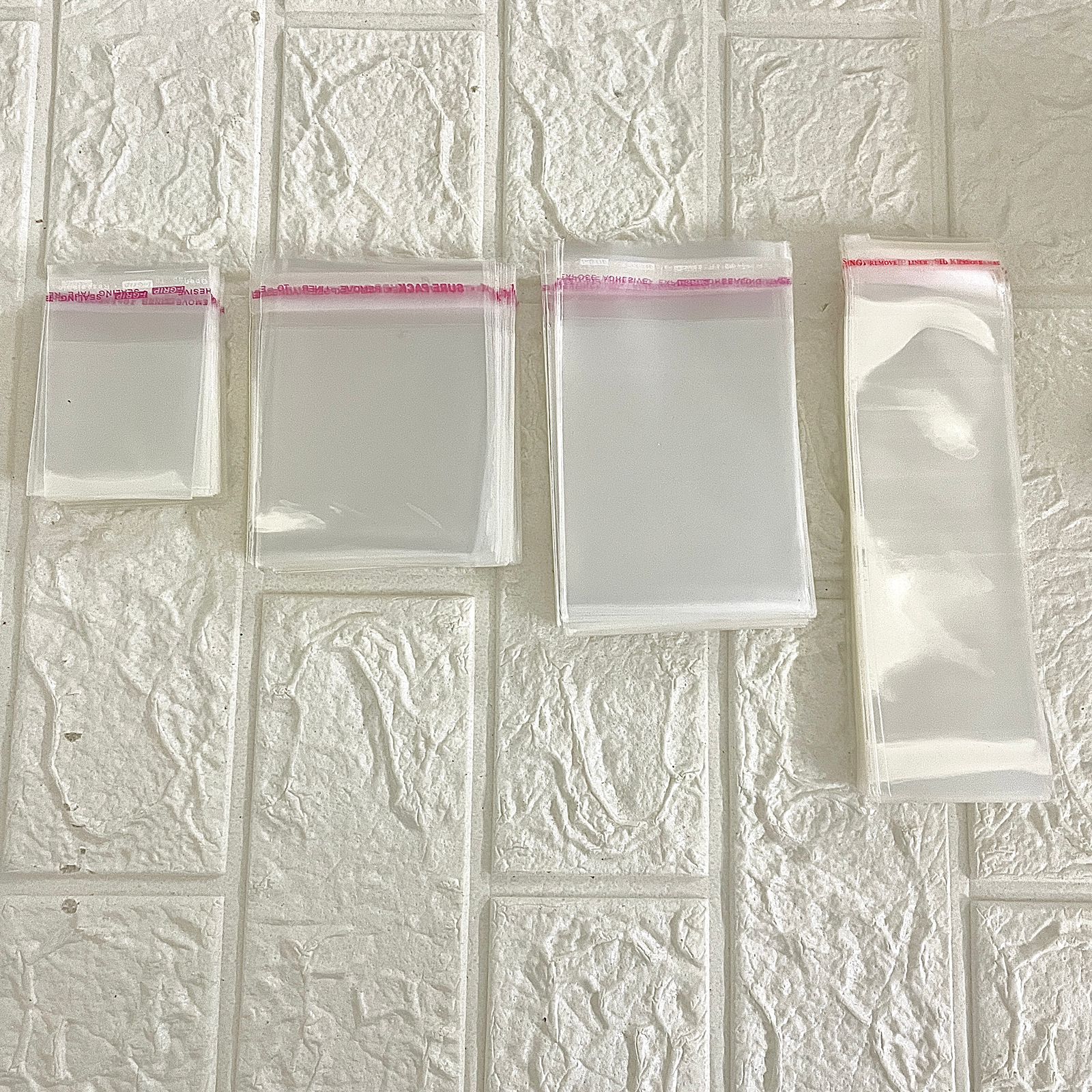 Transparent Packing packets