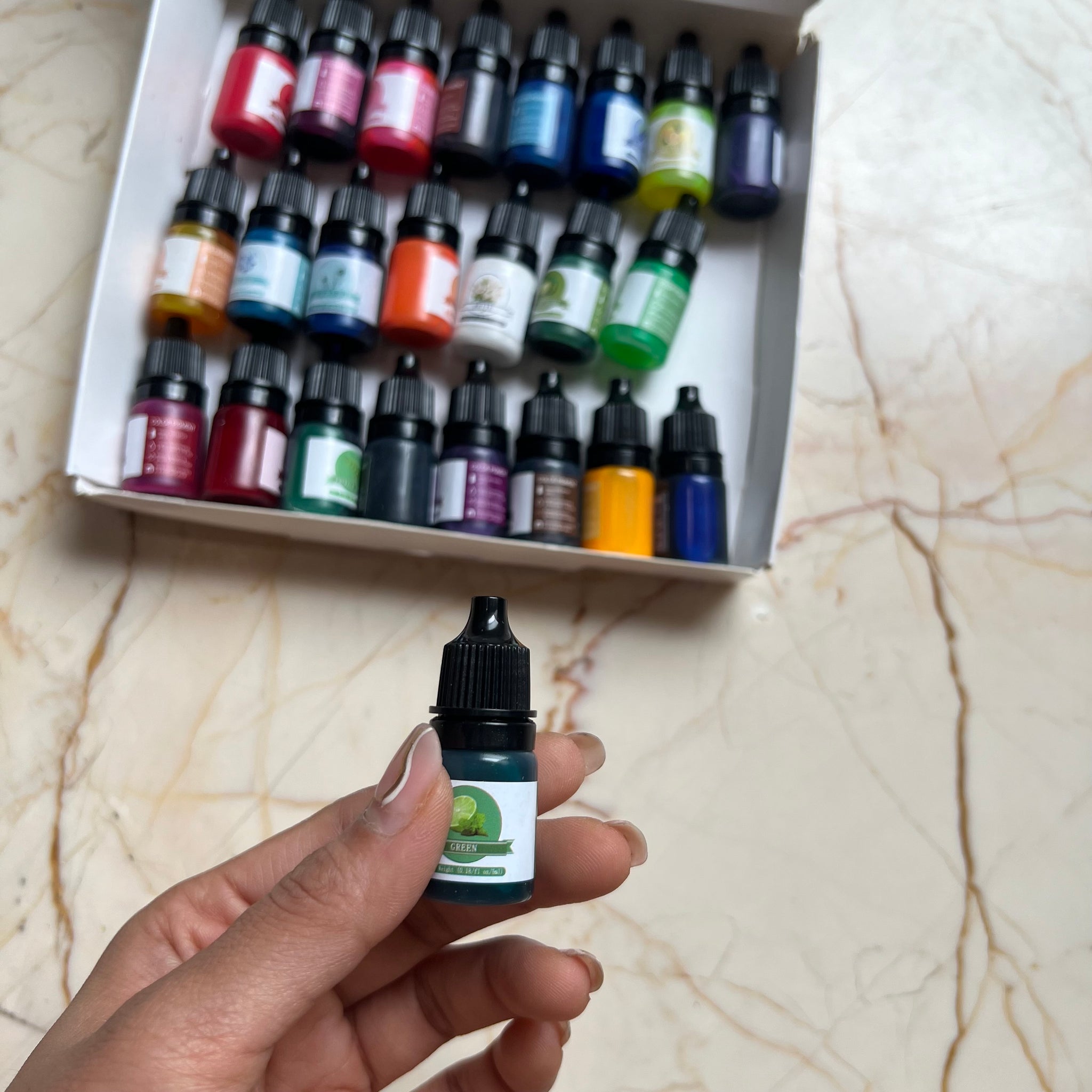 Resin Pigment Set