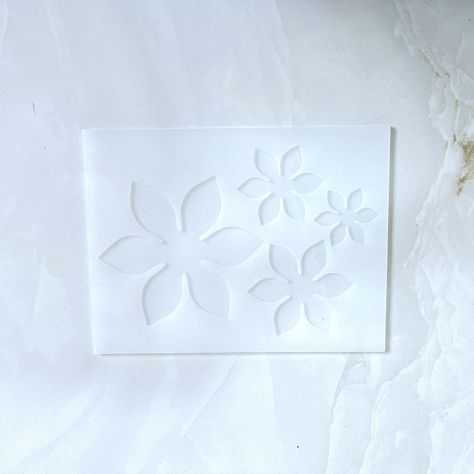 4 Cavity Flower mould - B