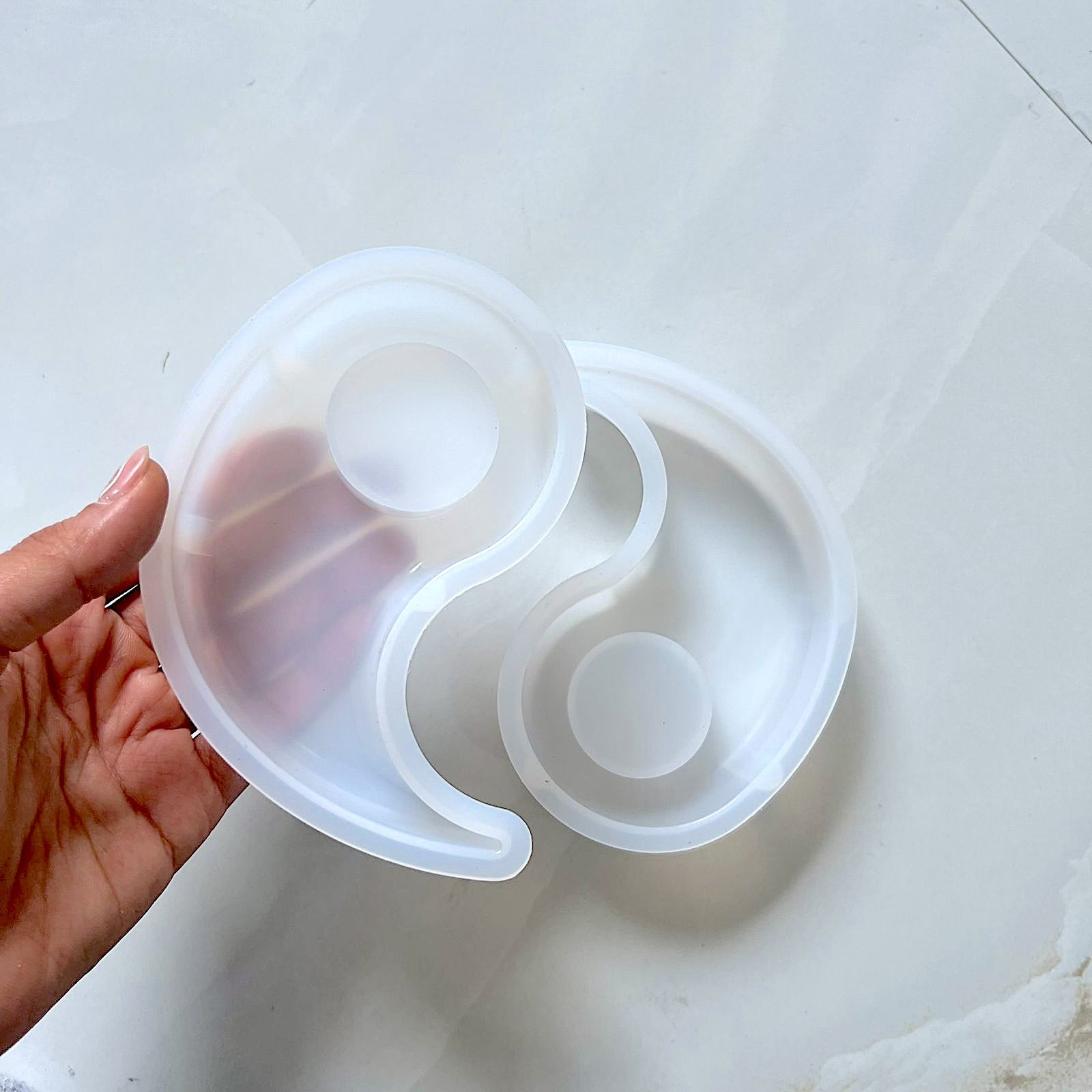 Ying Yang t-light holder mould