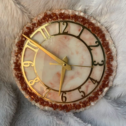 Geode Number Ring Clock Kit