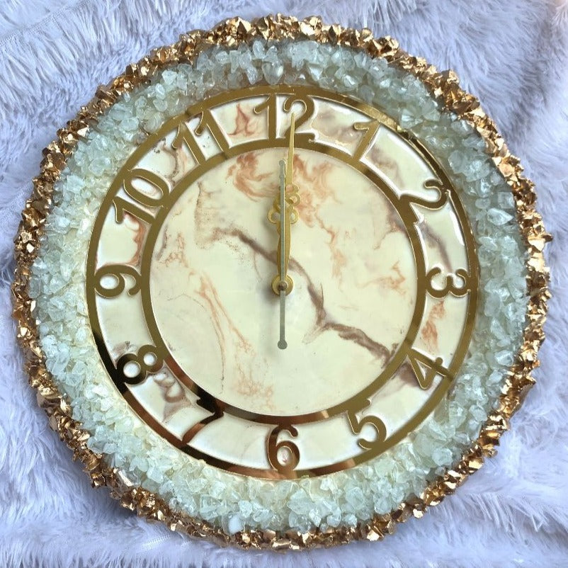 Geode Number Ring Clock Kit