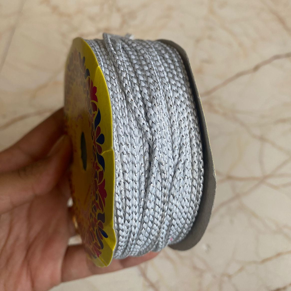 Rakhi Thread Roll - Light Grey