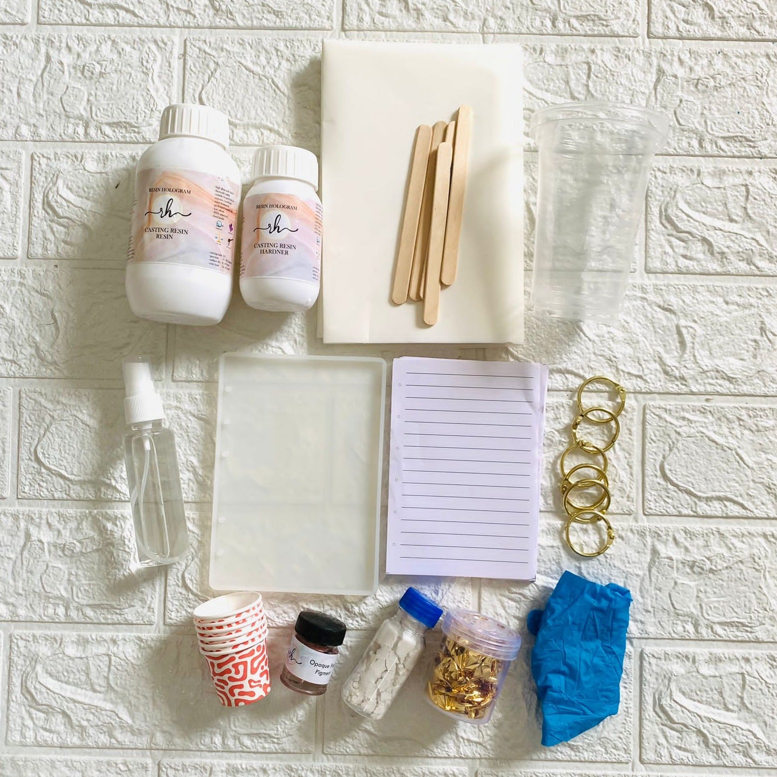 DIY A6 Resin Diary Kit - Small