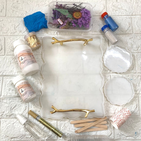 Agate Tray Resin Art Kit