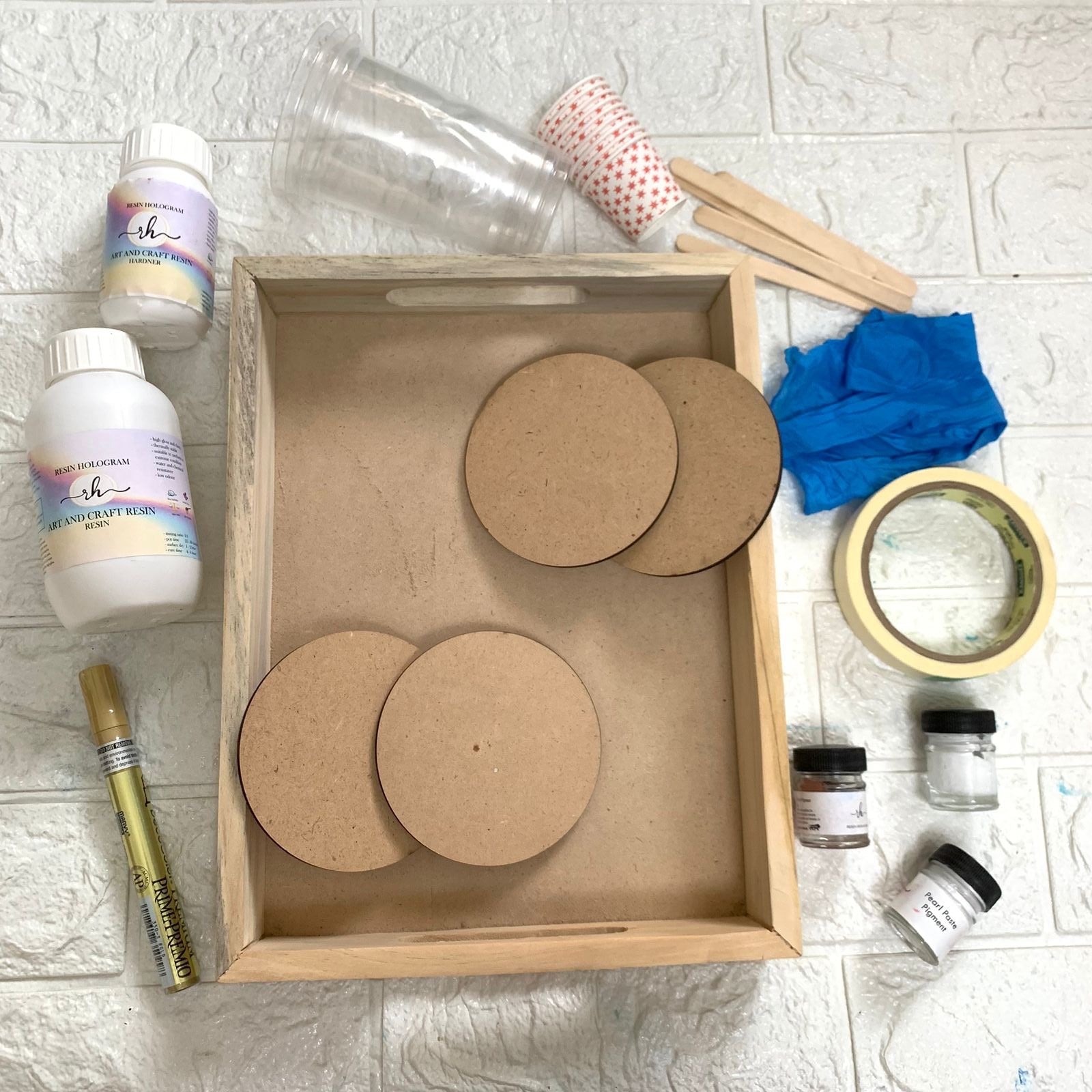 DIY Beginner Friendly Resin Art Kit