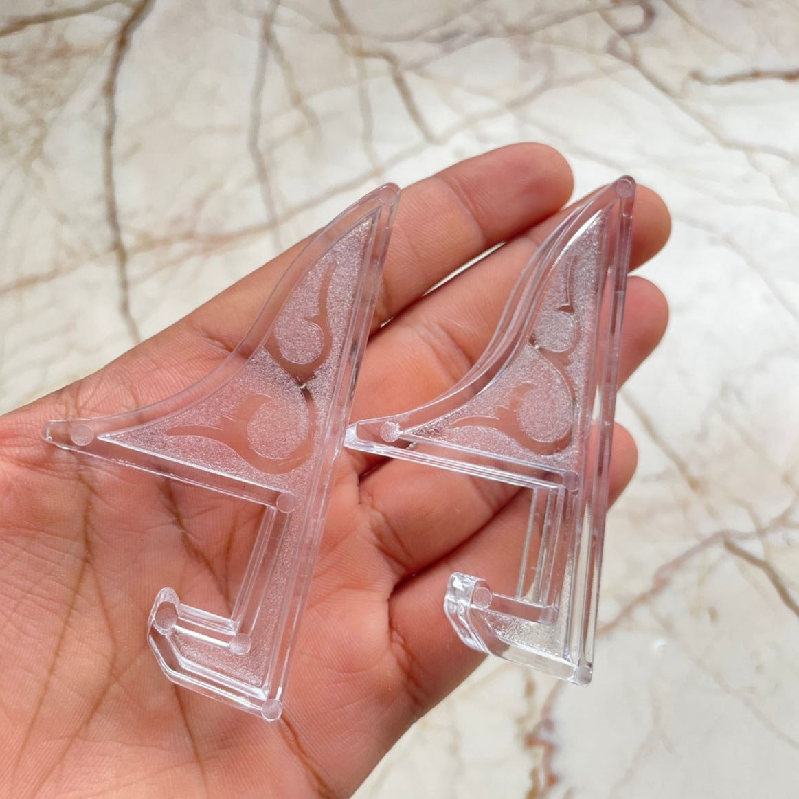 New Stylish Acrylic Stand - Pack of 2