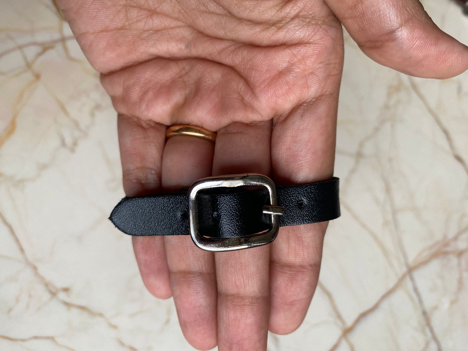 Leather Luggage Tag Belts