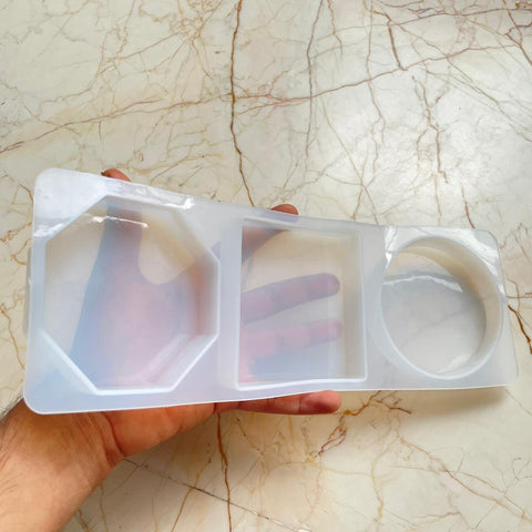 3 pc Small paper weight mould