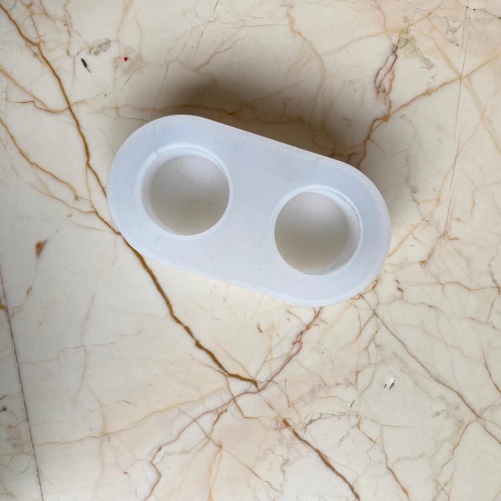 2 Cavity Tea light holder Mould