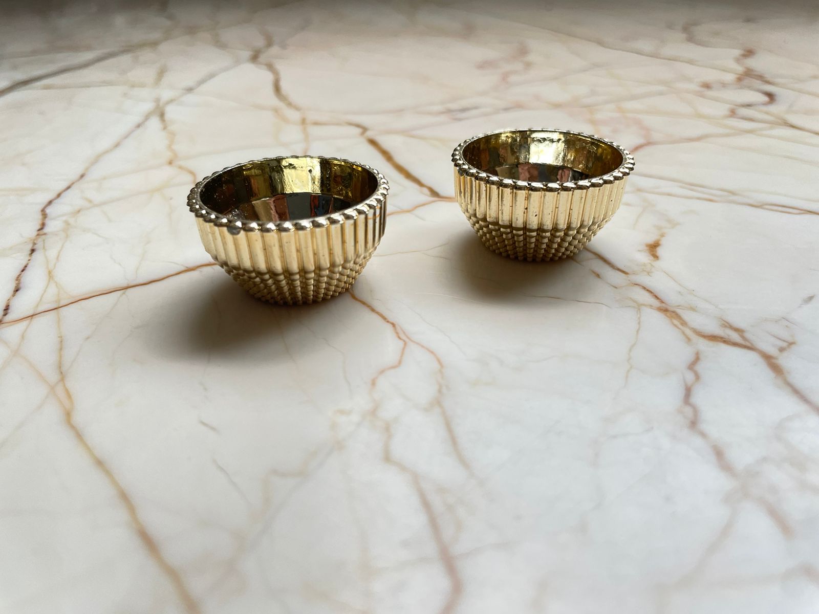 Mini Small Bowls/ katori - Light Gold