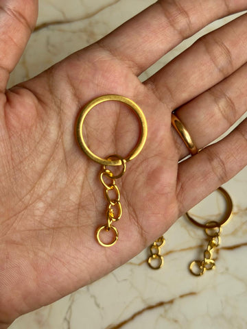 Keychain ring Set with connector