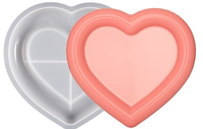 3D Heart Tray Mold.