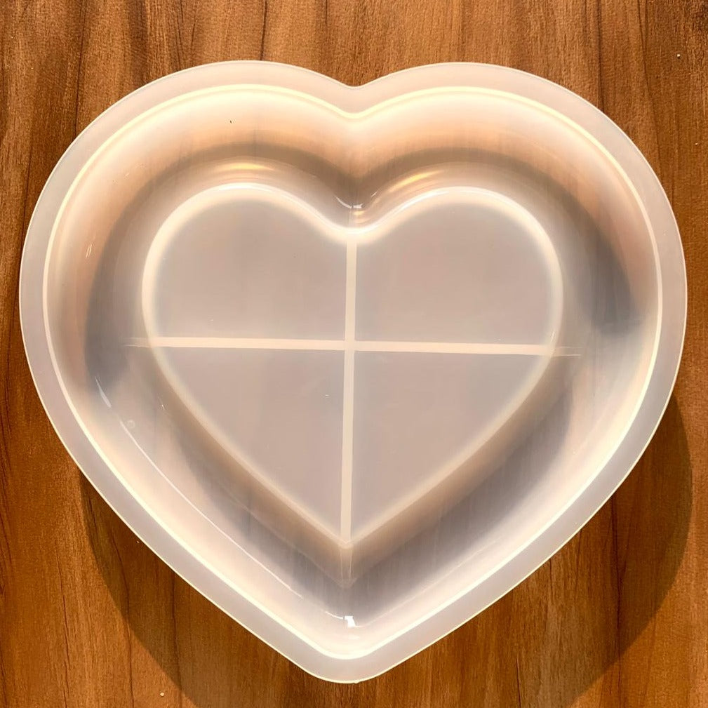 3D Heart Tray Mold.