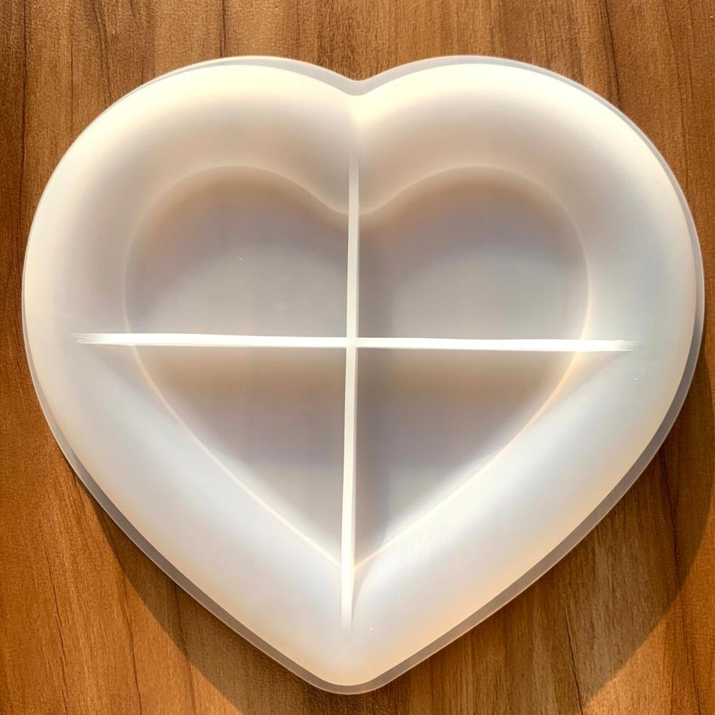 3D Heart Tray Mold.