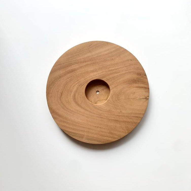 Wooden Clock base For Flower Preservation