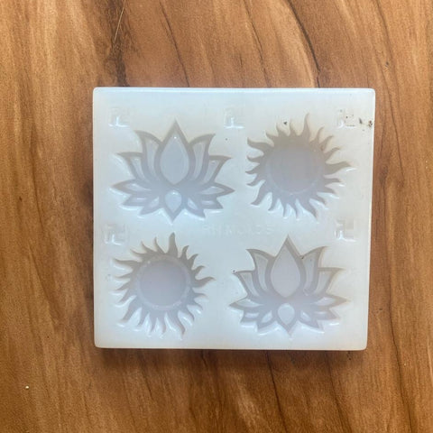 4 cavity Sun and Lotus Mold