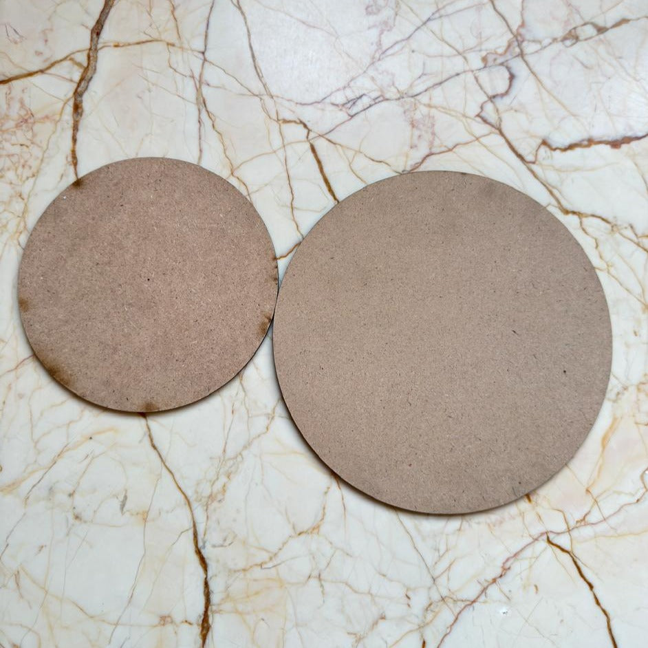 Round Mdf Base Without Hole