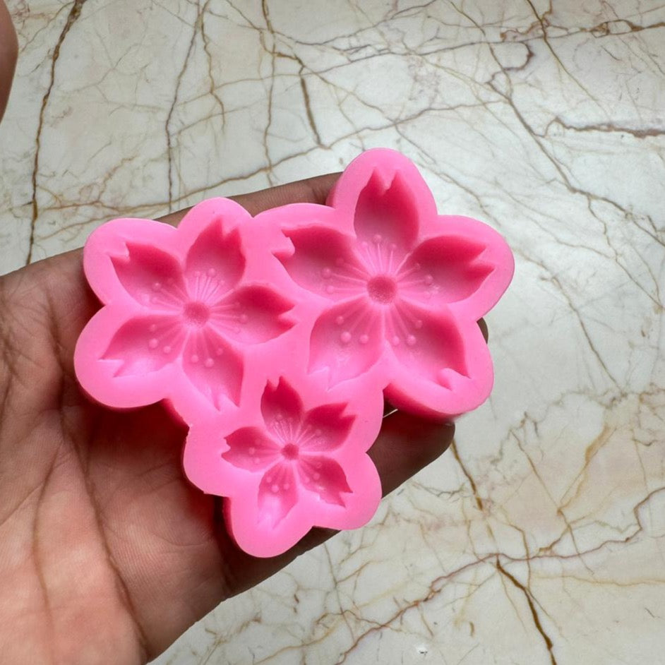 3D Flower Silicon Mould