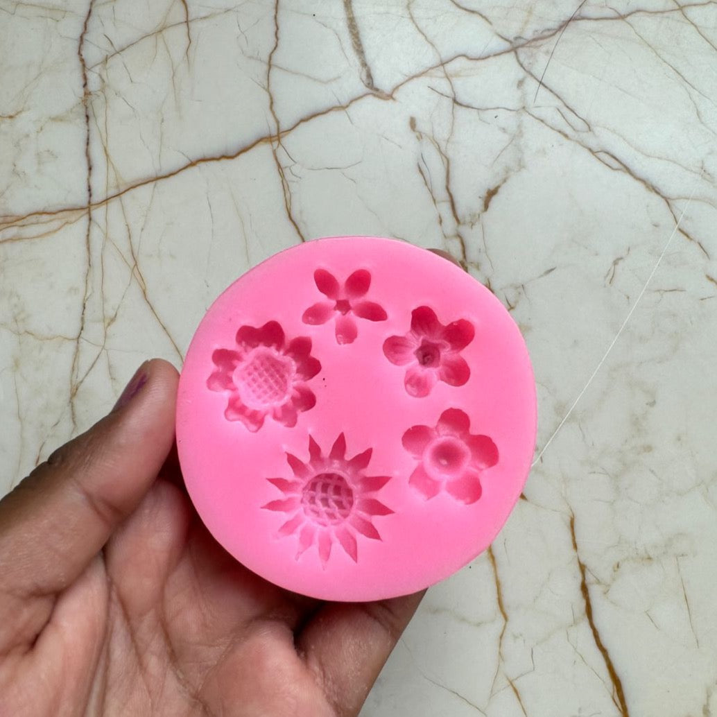 Miniature Flower Mould