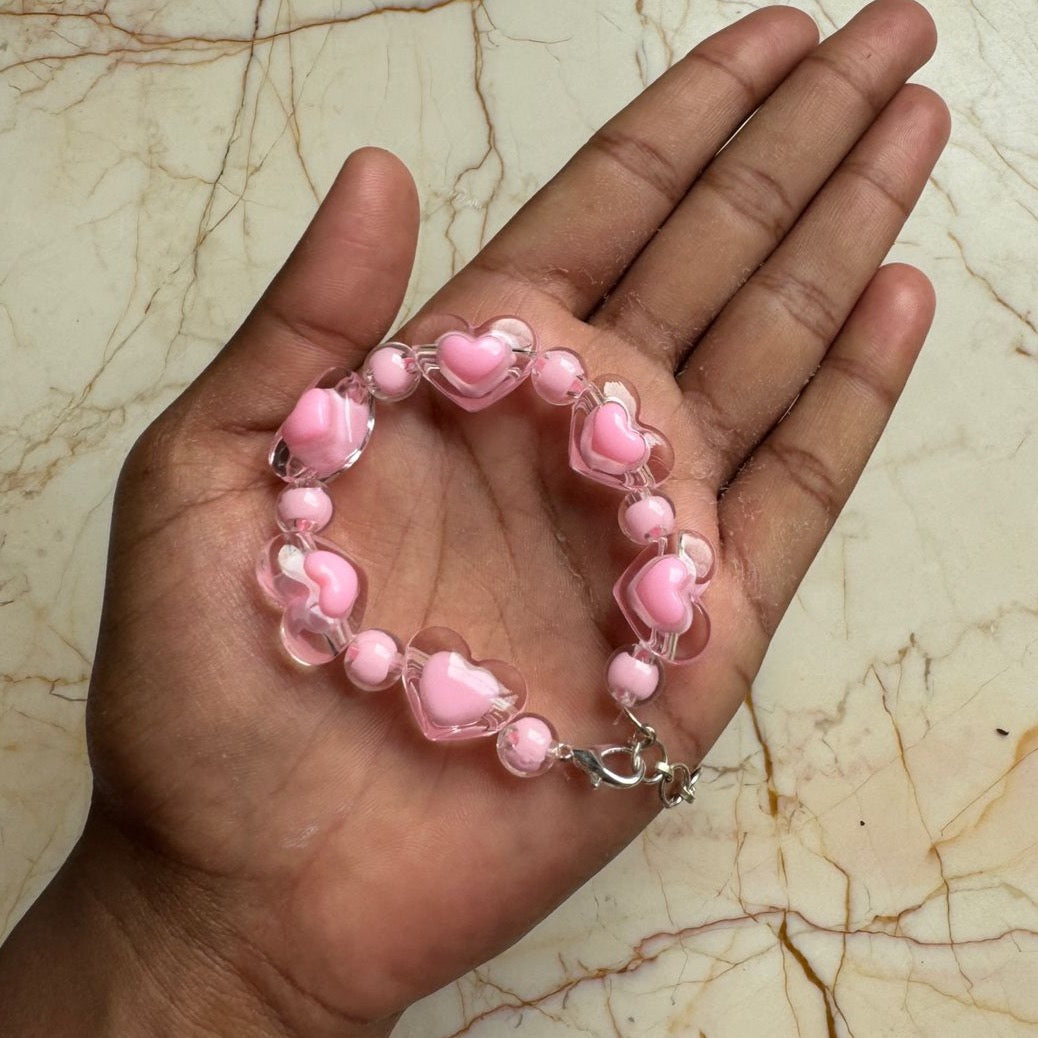 Heart Beads Bracelets