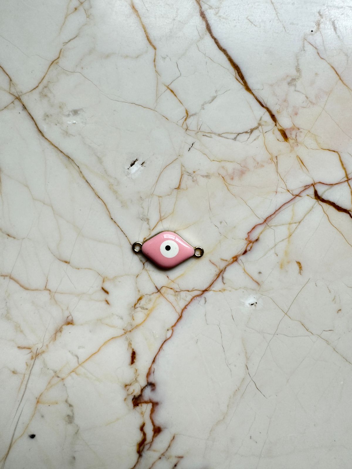 Evil eye charm - pink