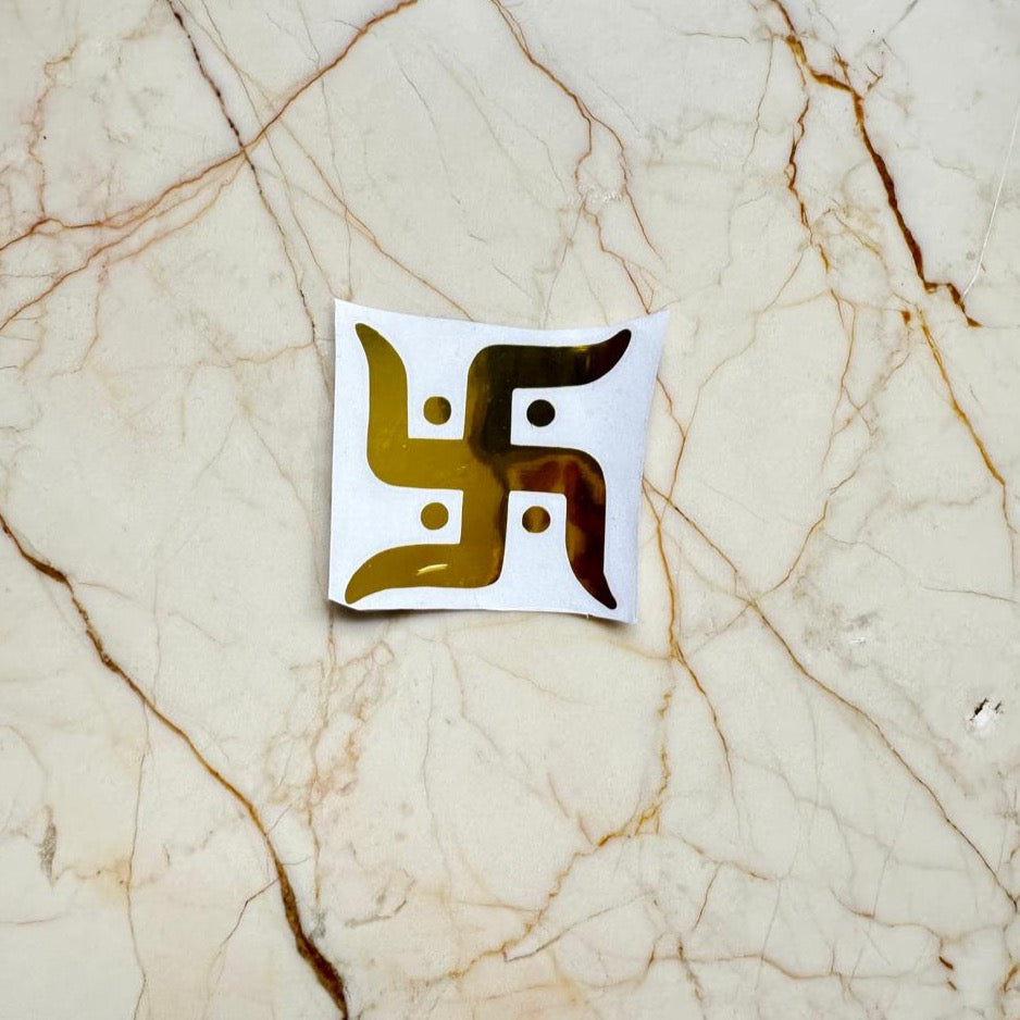 Swastik vinyl sticker