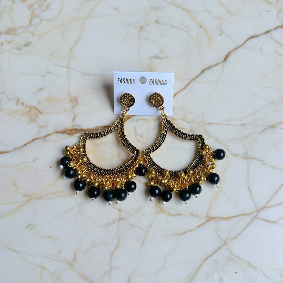 U shape Earring / Jhumka Bezel