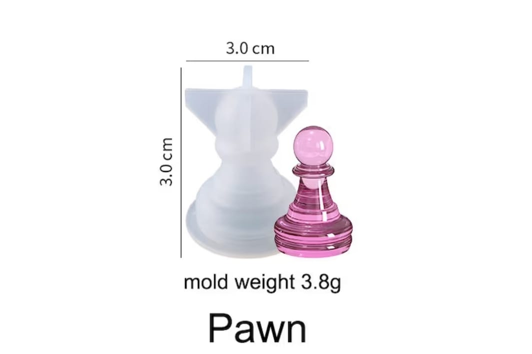 Chess Base with Coin Mould Set