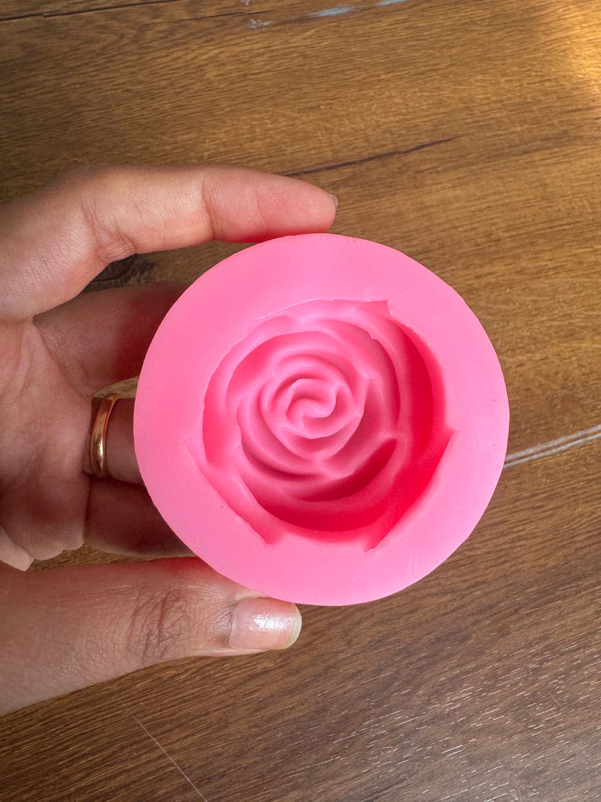 Rose Flower Candle Mould