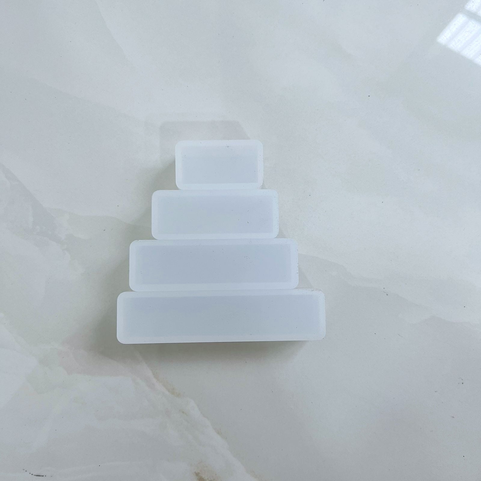 4 pc Rectangle Cube Mould