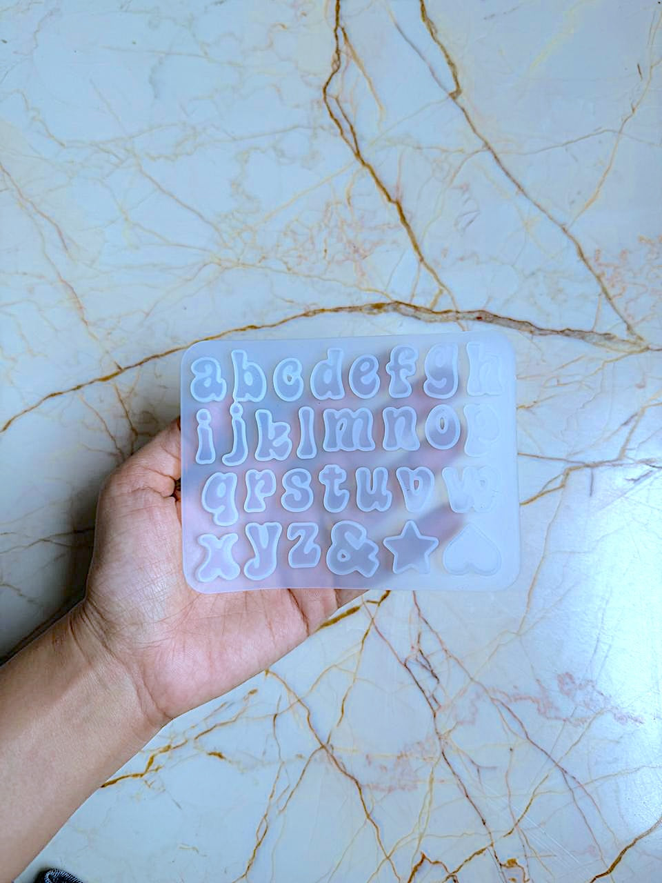 Mini Alphabet Mould