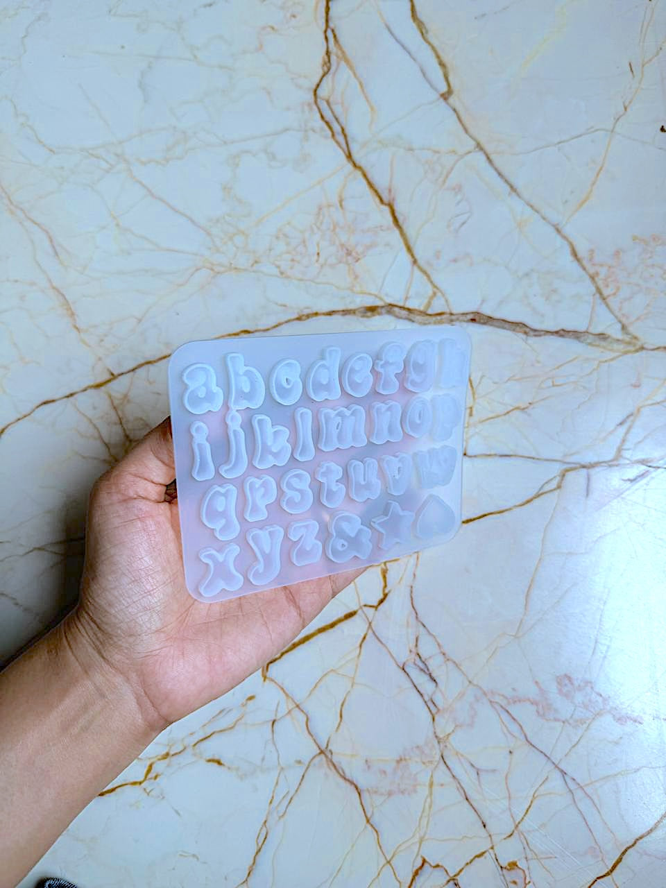 Mini Alphabet Mould