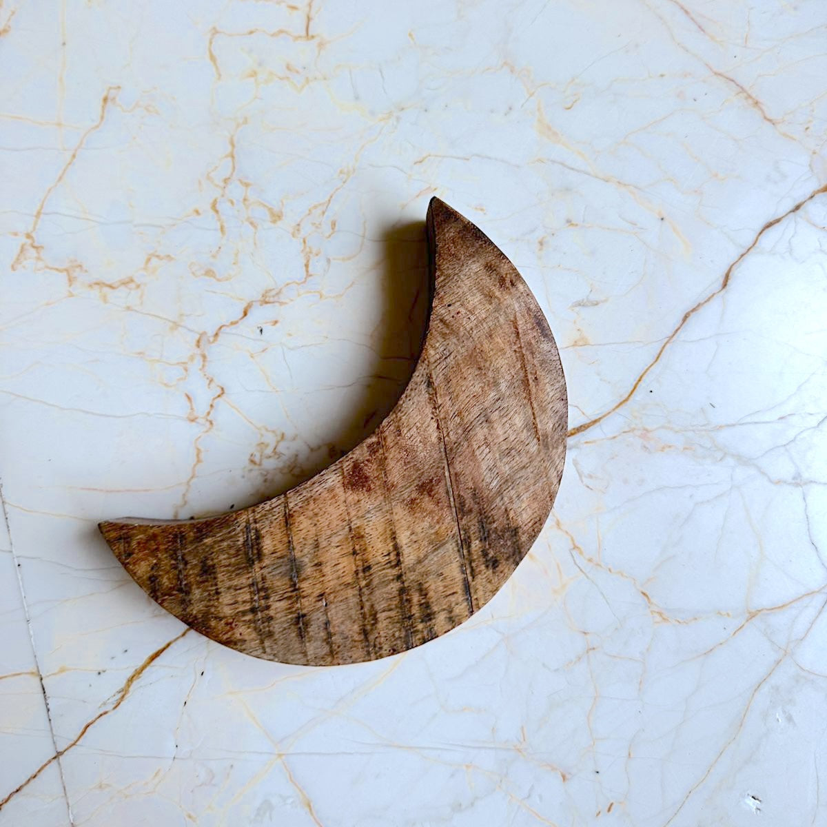 Wooden Bowl for Candles - Moon