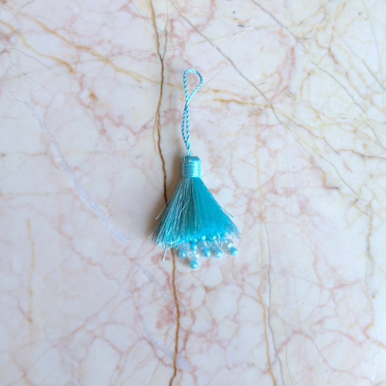 Thread Tassel with Pearl