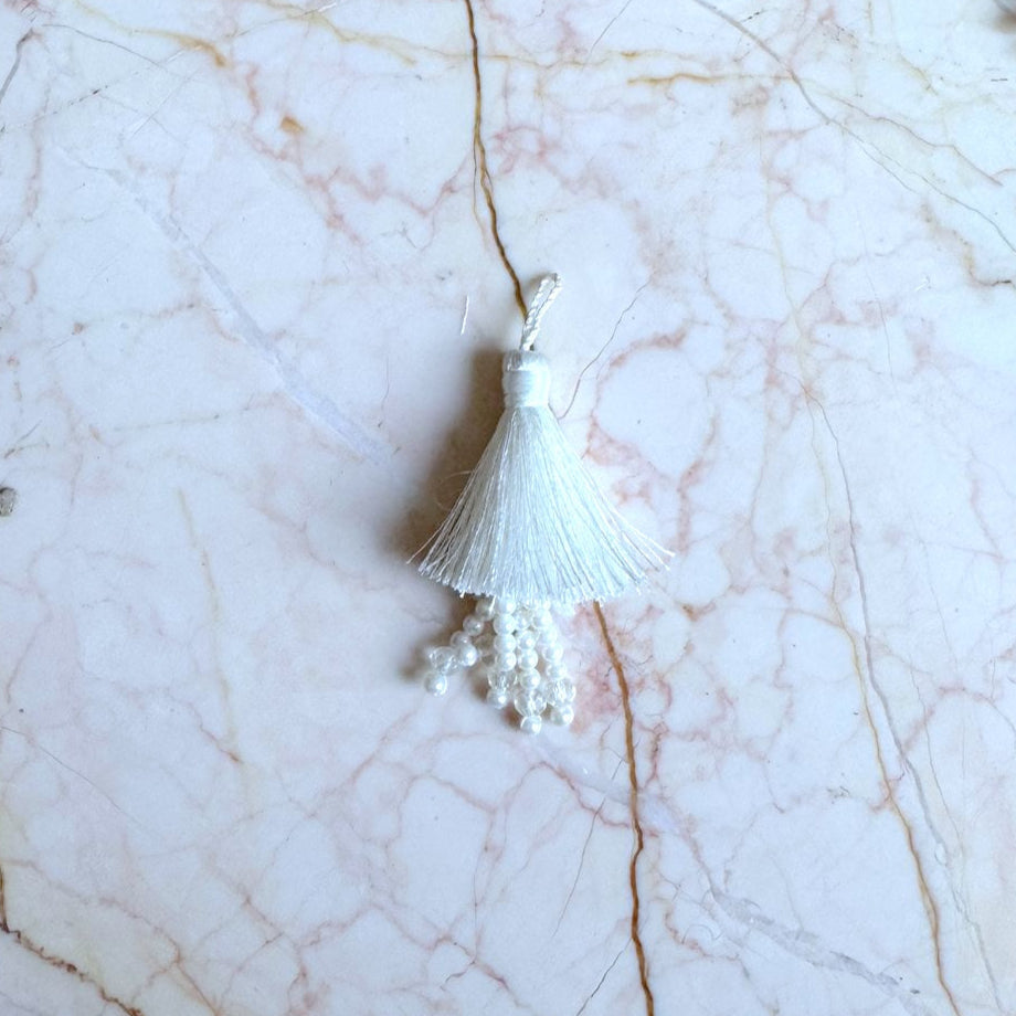 Thread Tassel with Pearl