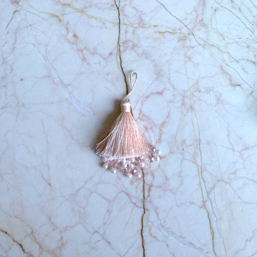 Thread Tassel with Pearl