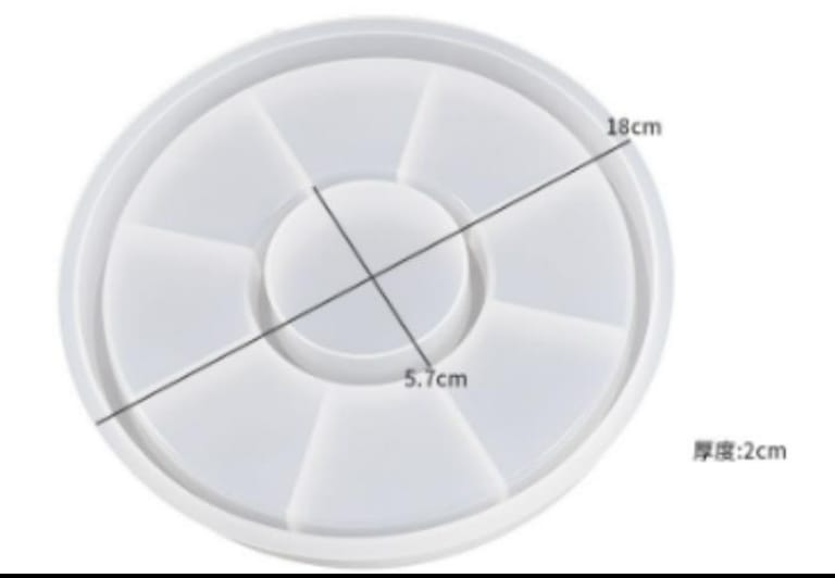 Circular Trinket Tray Mould