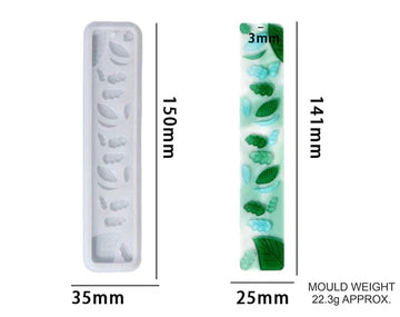 Leaf Bookmark Mould