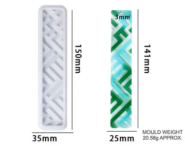 Maze Bookmark Mould